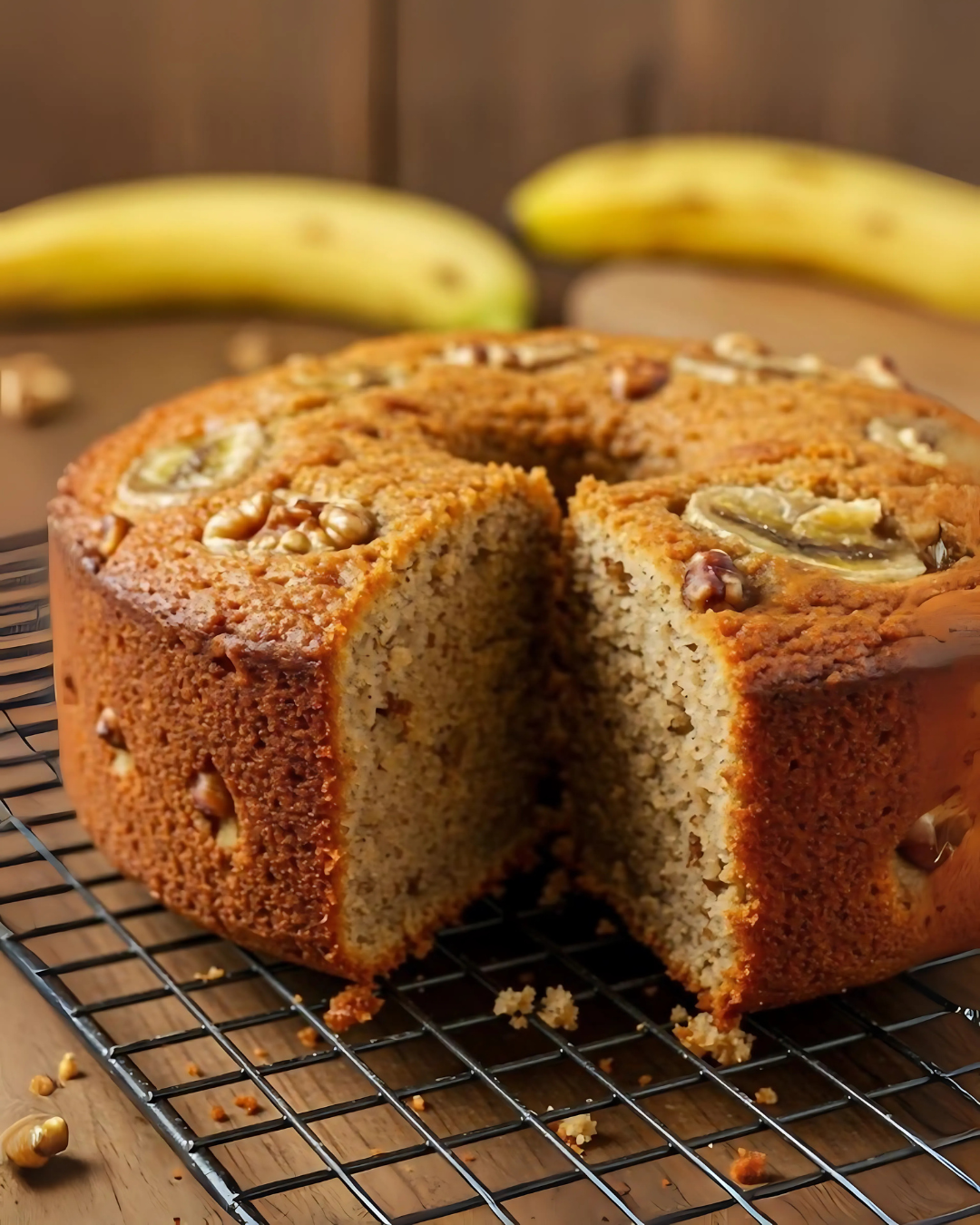 Banana dry cake